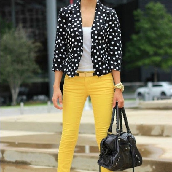 Forever 21 Jackets & Blazers - F21 | Polka Dot Blazer